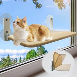 Cat Hammock Window Bed with Strong Suction Cups