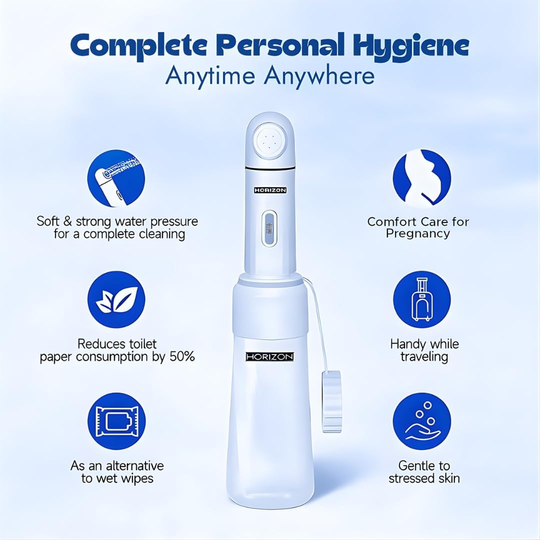 Electric Portable Bidet for Travel 6 Complete Persoanl Hygine