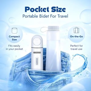 Electric Portable Bidet for Travel