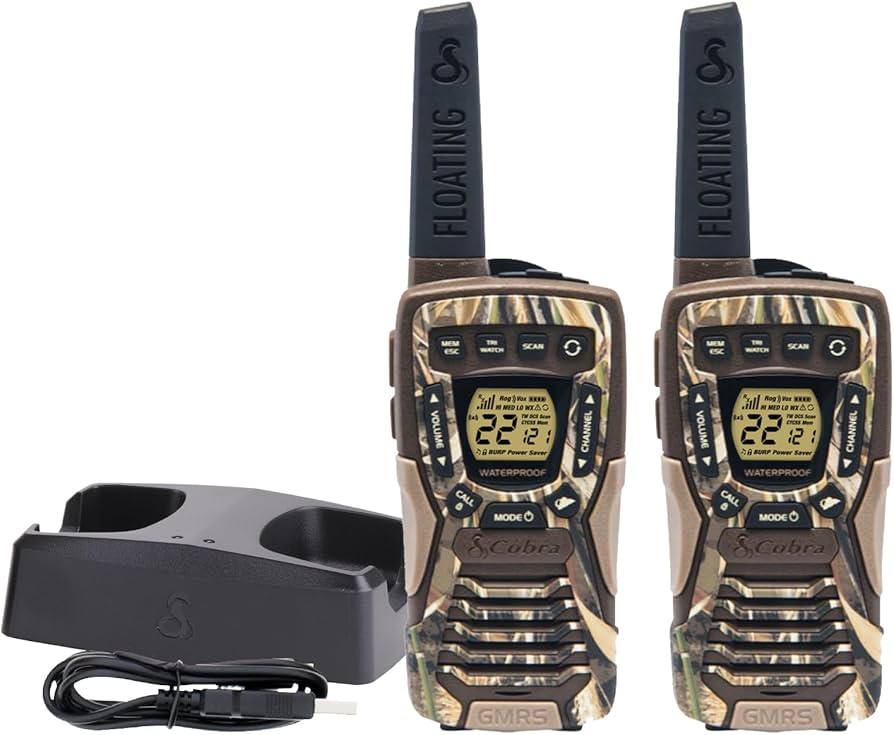 Waterproof walkie talkie 