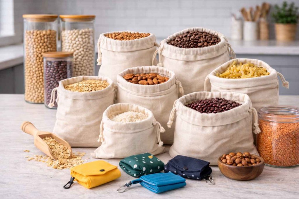 Reusable Bulk and Dry Goods Bags