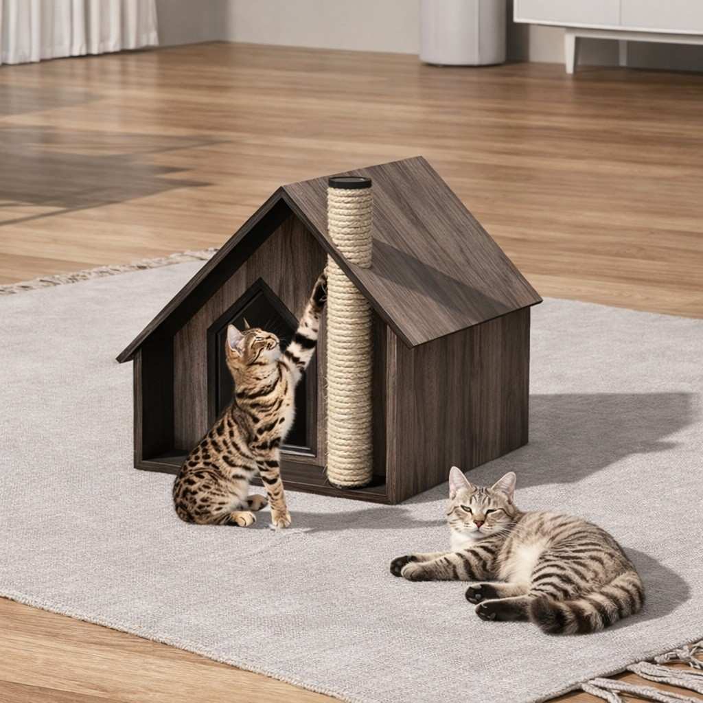 Insulated Cat house