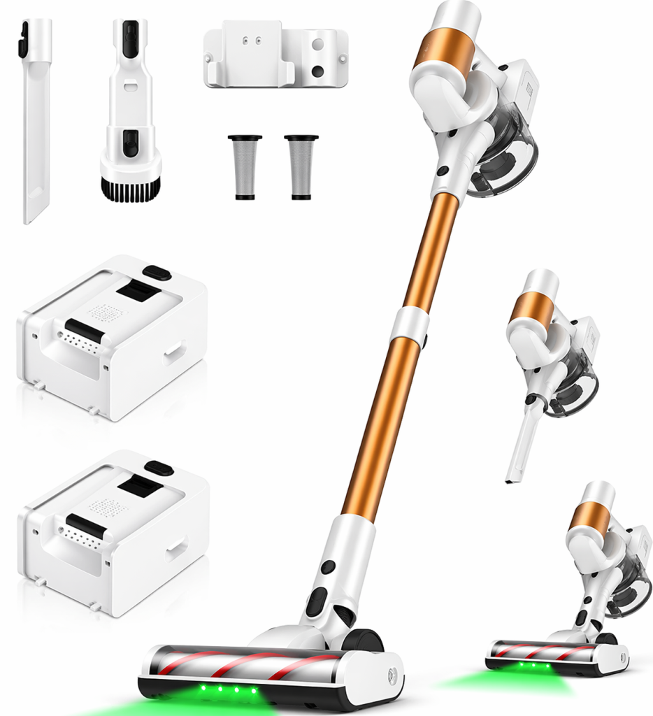 Vacuum Cleaner with Brush Attachment